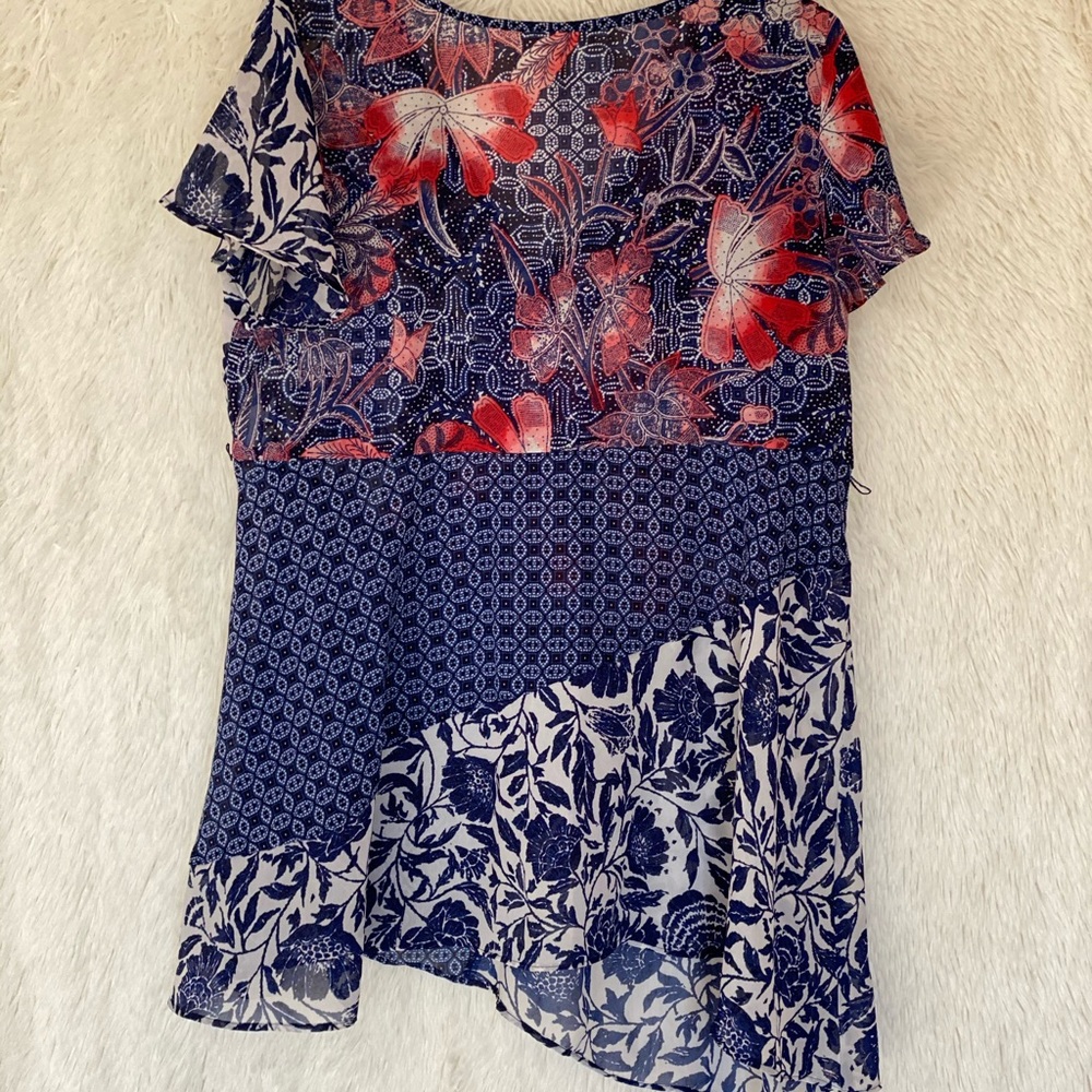 Jessica Simpson Maternity Floral Tunic Size L - Picture 9 of 10